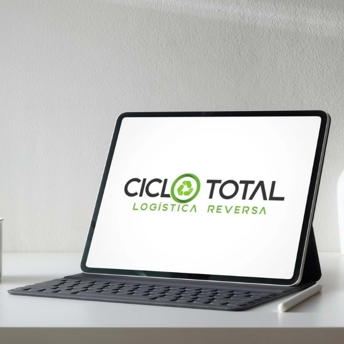 mockup do logo da ciclo total