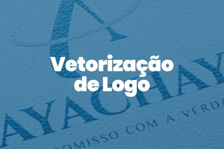 Imagem de divulgação do serviço de vetorização de logo